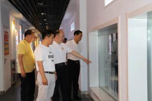 洛阳市农副产品行业协会刘长河会长一行到洛阳正大参观调研